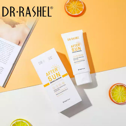 Dr. Rashel Sun Cream + After Sun - Anti-aging & Moisture Sun Cream SPF 60++ & After Sun Soothing & Cooling Gel