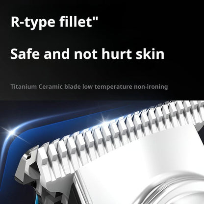 Hair Clipper USB Electric Rechargeable Electric Hair Clipper Professional Hair Trimmer Electric Hair Clipper Oil Head Carved Bald Wigs Hair Cutting Tools Shaping Shaving Machine