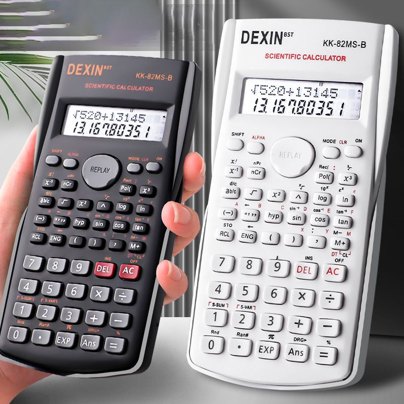 Scientific Calculator with 240 Functions and 2-Line Screen Multi-purpose Portable Student Calculator for Math Teaching ,Display Digital LCD Scientific Calculator