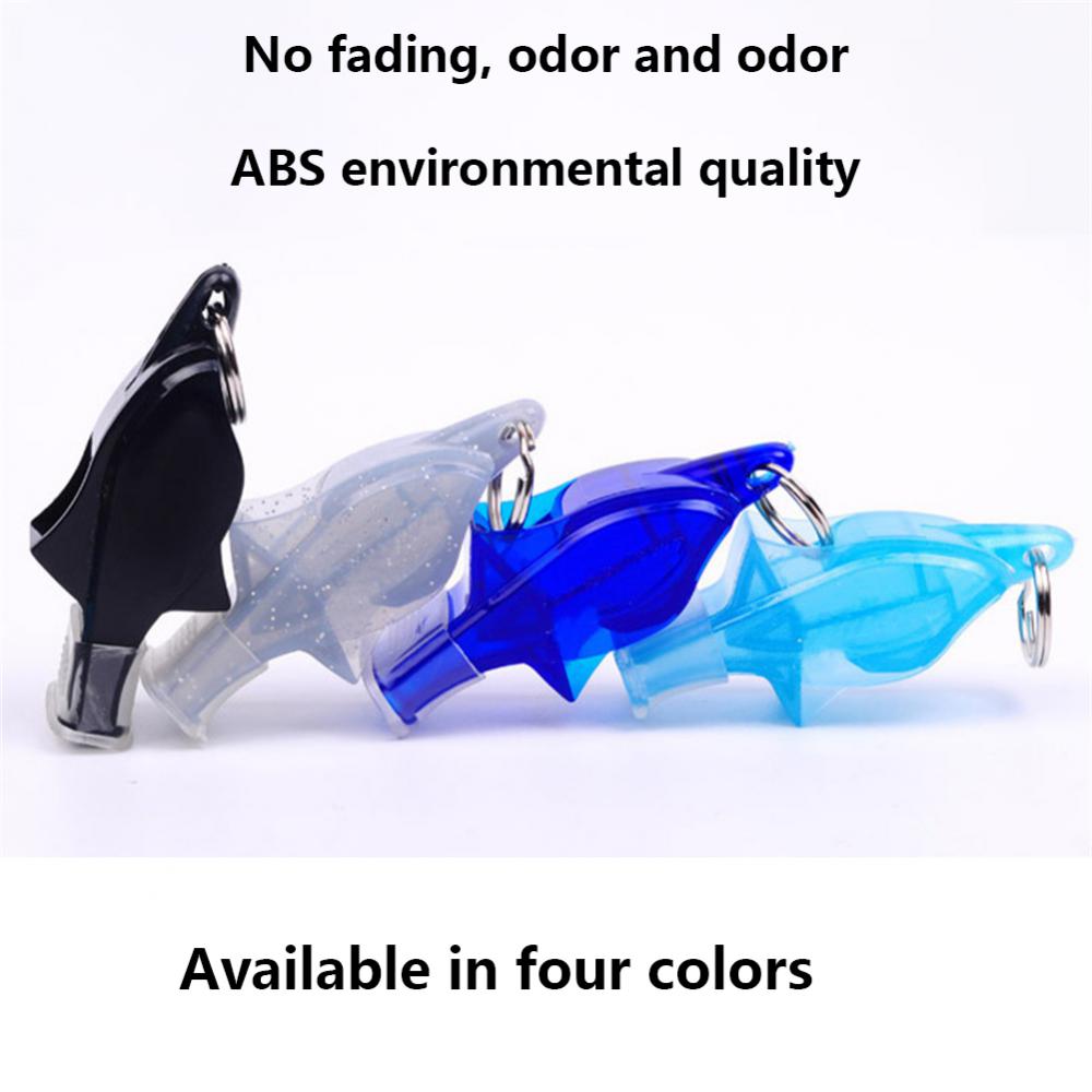 High quality Sports Big Sound Whistle Plastic High-frequency Dolphin Professional Outdoor Basketball Football Soccer Volleyball Referee Whistle Military Training Whistle 2023