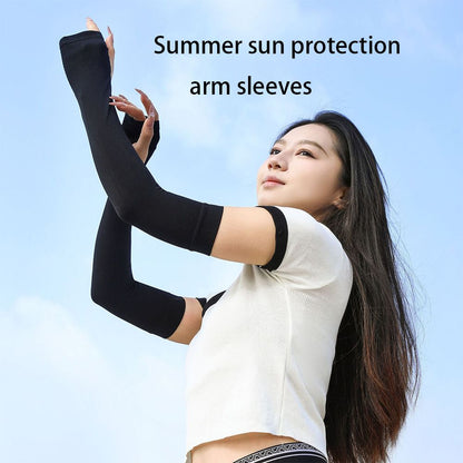3 pairs in one combination Ice sleeves for summer sun protection, ice silk for UV protection, men's and women's fashion, outdoor driving and cycling sports