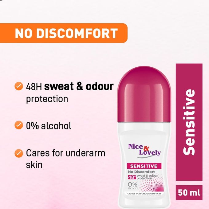 Nice & Lovely Sensitive Roll On 50Ml