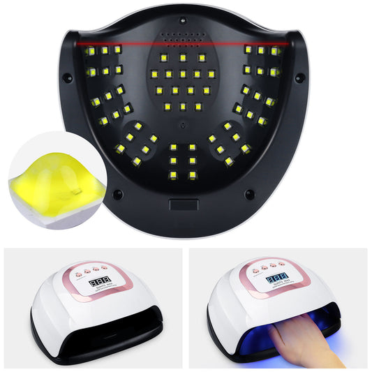 SUN T5 MAX 220W Blueque Nail Lamp 57 LEDS Nail Dryer Machine UV Light Drying Lamp For Drying Nail Gel Polish Auto Induction Nail Manicure Tool