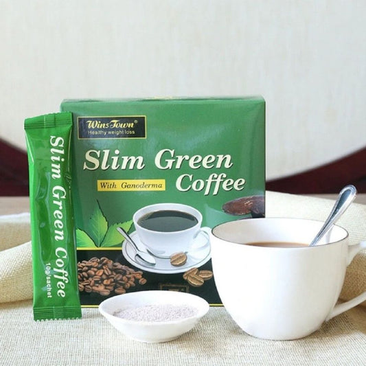 Slimming Coffee Flat Tummy Coffee Weight Lose Slim Green Coffee with Ganoderma - Wins Town