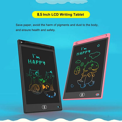 Smart LCD Writing Tablet, 8.5 Inch Graphics Tablet Electronic Writing Drawing Colorful Screen Doodle Board For kids