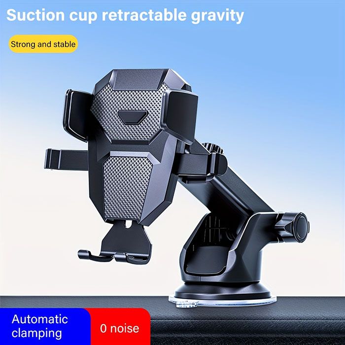 Sucker Car Phone Holder Mount Stand For GPS Telefon Mobile Cell Support For IPhone 13 12 11 Pro Xiaomi/Samsung 360-Degree Adjustable Suction Cup Car Phone Holder Horizontal And Vertical Screens