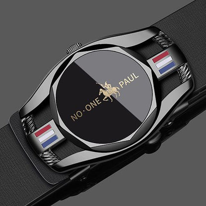 2024 Men's Belt Business Leather Belt Alloy Automatic Buckle Youth Personality Belt Brand Luxury Design Waist Belts Male Strap Belts Fashion Accessories
