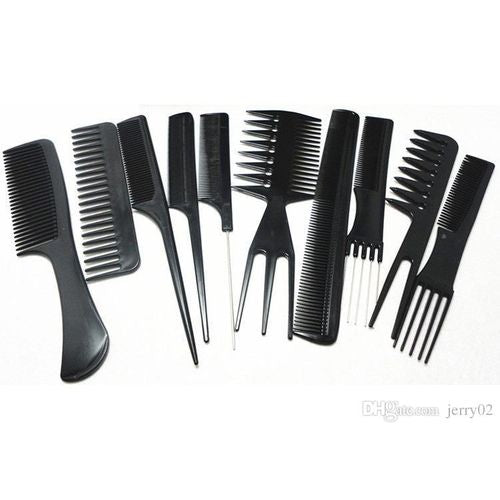 Hairdressing Combs,Multifunctional Hair Design Hair Detangler Comb Makeup Barber Haircare Styling Tool Set