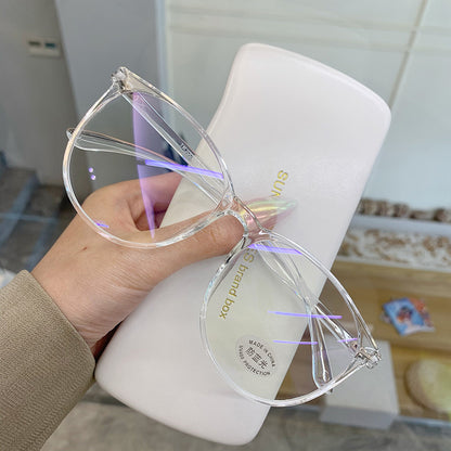 Transparent Computer Glasses Frame Women Men Anti Blue Light Eyewear Blocking Glasses Optical Spectacle Eyeglass Eyewear Frames