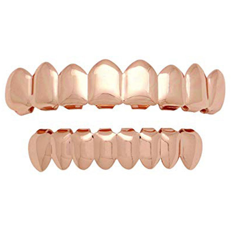 rapper teeth grillz dental mouth tooth grillz set hip hop tooth cap/caps grillz tooth hiphop rapper jewelry for men women fashion accessories costume/halloween party cosplay grillzs hip hop teeth