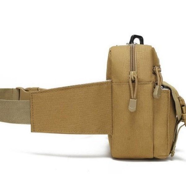 Men's Sports Running Tactical Kettle Bag Multi-Functional Mountain Riding Waist Pack