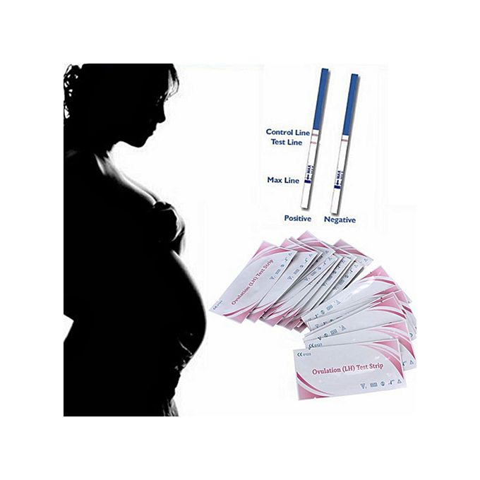 10Pcs LH Tests Ovulation Urine Test Strips LH Ovulation Test Strips First Response Over 99% Accuracy Ovulation Test (10 Strips)