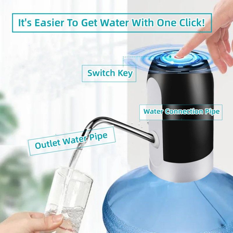 Household rechargeable barrel pump automatic water supply electric water dispenser