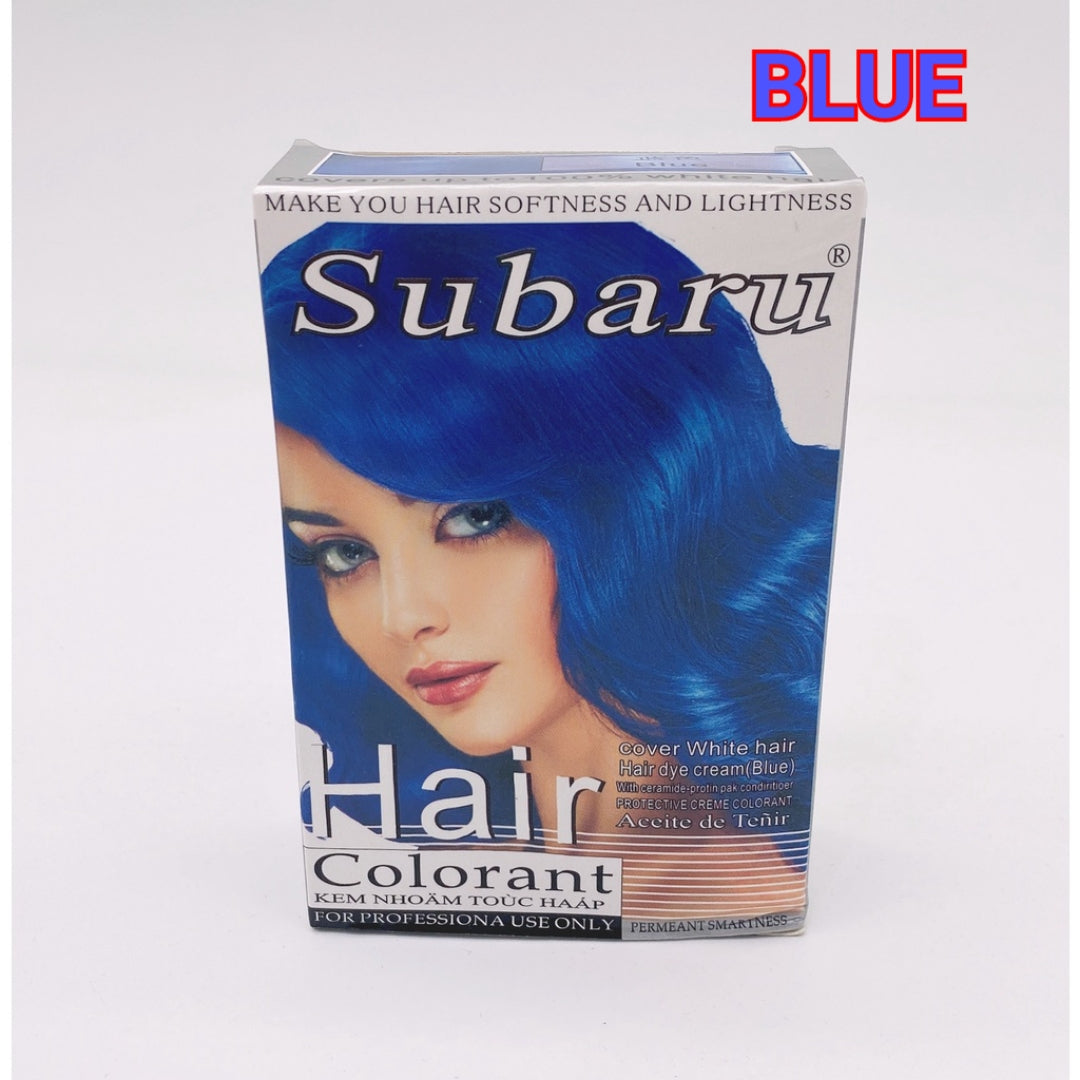 Subaru Hair Colorant - Blue - Hair Color Coloring Dye