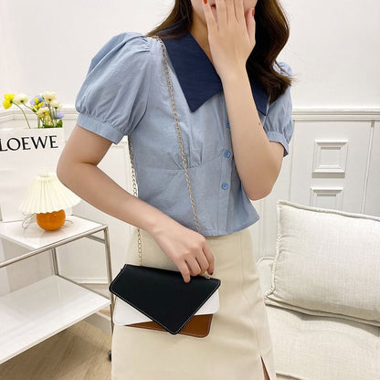 Women Purse Mini Cross-body Bag Ladies Tiny Korean Phone Bag Small Chain Bag