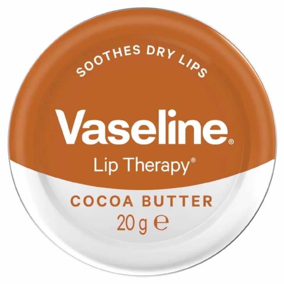 Vaseline Lip therapy, that sooths dry Lips- cocoa butter