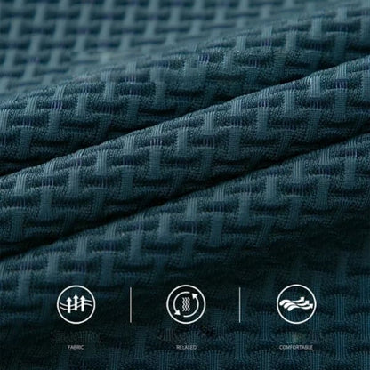 Men's Nylon Jacquard Polo Shirt High-Grade Short-Sleeved Youth Lapel T-Shirt T-Shirts