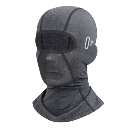 Outdoor Balaclavas motorcycle riding in summer is lined with a breathable sunscreen and UV protection ice silk mask