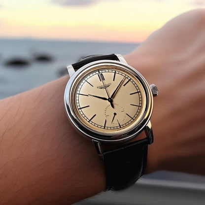 Men Watches Business Watch Men's Watch Leather Belt Quartz Male Wrist Watch