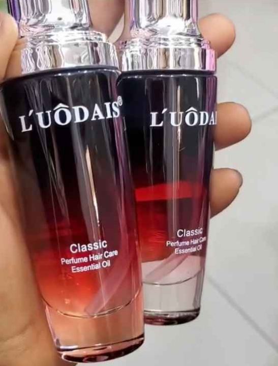 LUODAIS Perfume Hair Care Essential Oil Hair Care Repairing Serum Fragrance Smoothing Protects Damaged Hair & Scalp Care Conditioner