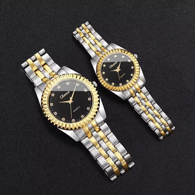 New Top Couple Watches Man Luxury Famous Lover's Watch Men Quartz Watches Luxury Men Business Watches Fashion Women Watches Women For Gifts