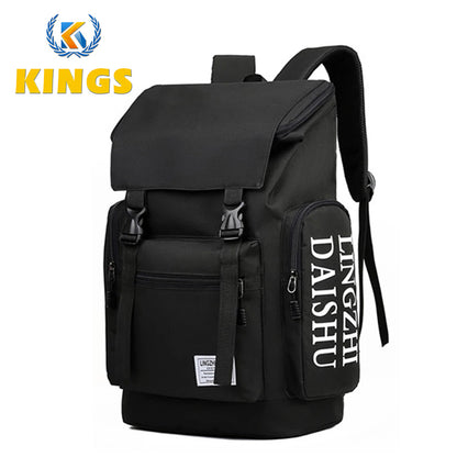 Men Backpack Large Capacity Outdoor Travel Bag Leisure Rucksack Business Commute Laptop Bag School