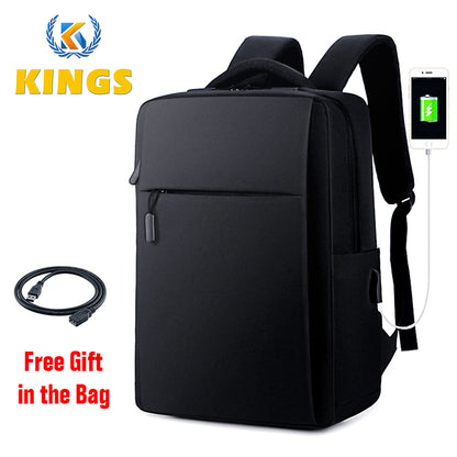 16 Inch Laptops Backpack USB Business School Bags Anti-Theft Men Women Travel Rucksacks
