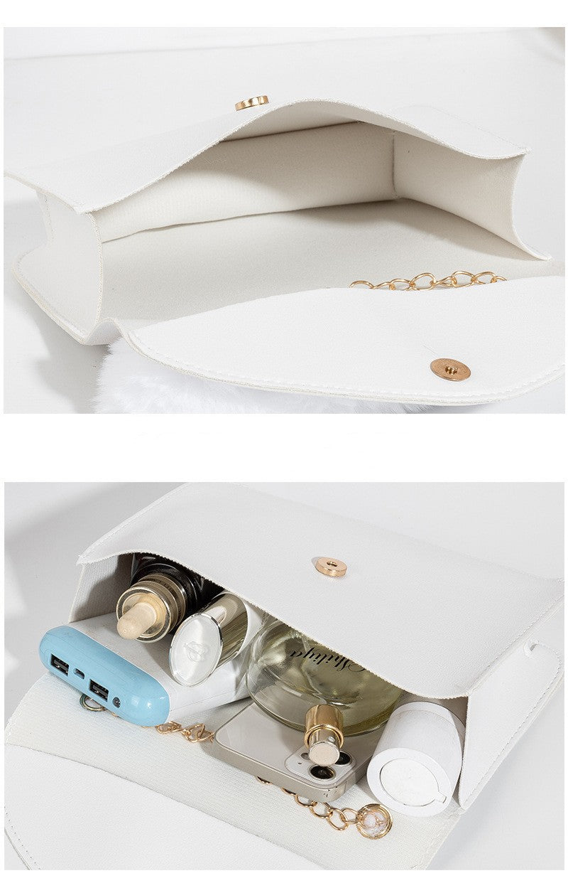 Lady handbags new arrival portable hot stamping chain small handbags leisure simple crossbody bags for women