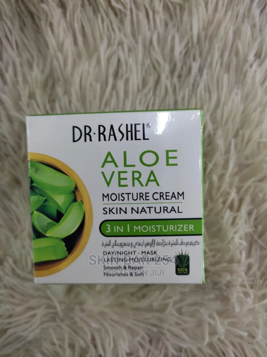 Dr. Rashel Aloe Vera Moisture Cream 3 in 1 Moisturizer - Day/Night Mask, Moisturizing, Smooth & Repair