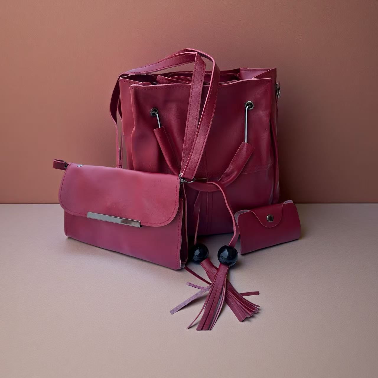 Star Glow 3 PIECES Ladies Shoulder Casual Bag girl Handbags for Ladies Tote Bags Crossbody Bags for Women Fashion Female Handle Shoulder Shoulder Bag Fast delivery within 1-5 days