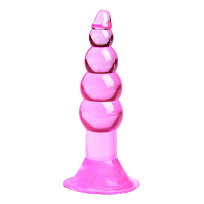 HW Silicone Anal Plug with suction Continuous shooting fun pull bead female male unisex sex products adult