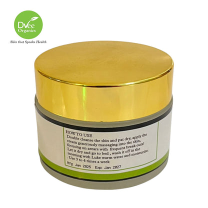 Overnight Acne Mask - Skin Healing Formula for Acne, Rashes, Sunburn, Skin Irritation