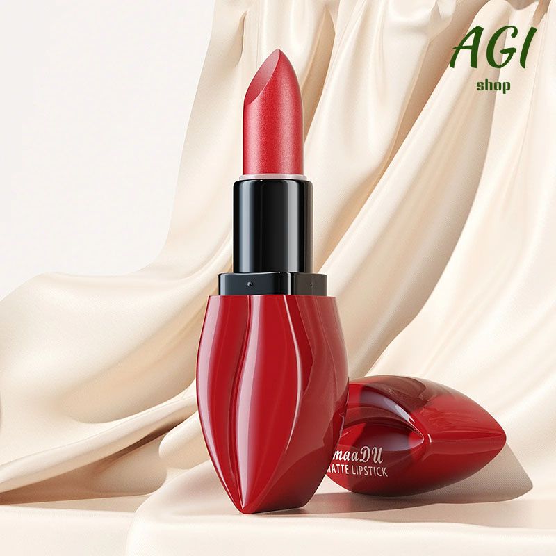 Waterproof Big Mouth Nude Matte Lipsticks Long Lasting Lip Stick Not Fading Makeup Lipgloss Red Velvet Lipstick Makeup Beauty Cosmetic Vitality Color Lipstick