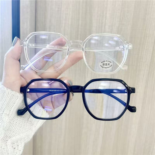 ZHJH Anti Blue Light Glasses Retro Computer Glasses Gaming Anti Blue Light Glasses Fashion Glasses