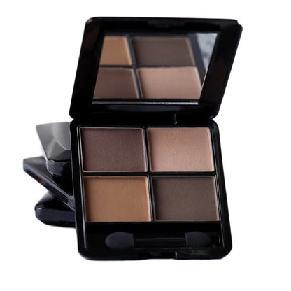 Popular super hot coffee color eye shadow waterproof priming plain face matt natural daily earth color students