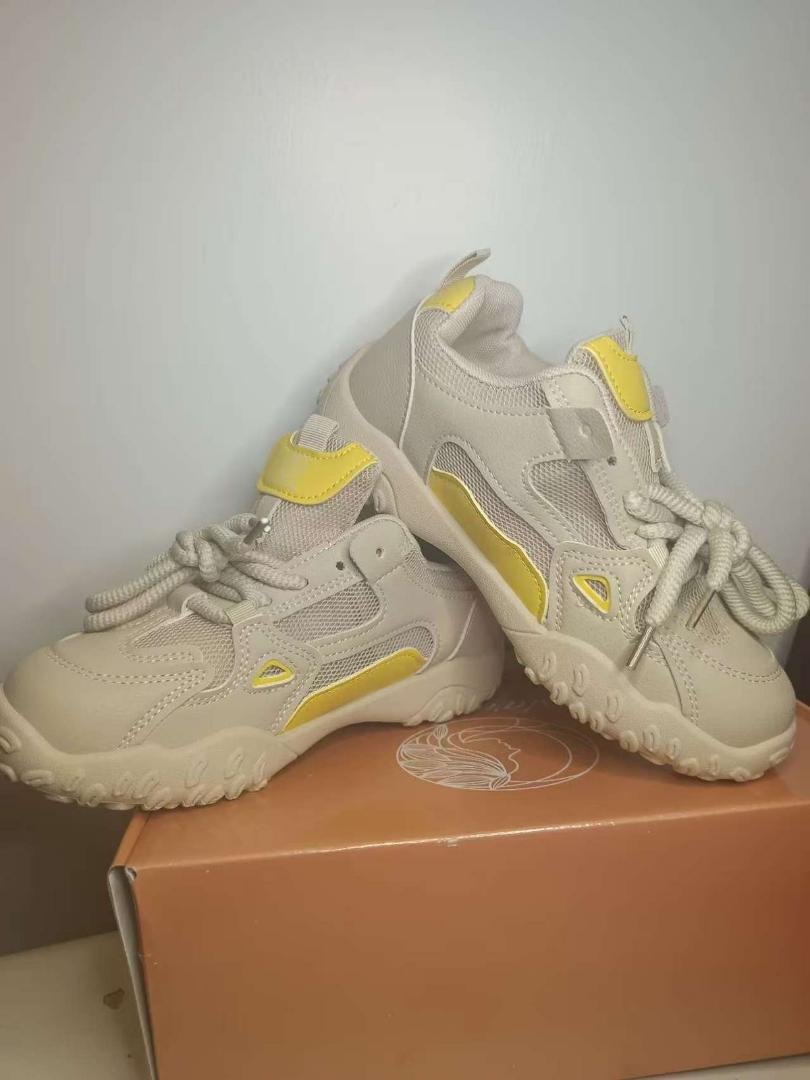 Star glow Girls ladies sneakers white breathable comfortable girl shoes easy to clean light hicking casual sneakers sizes 37-41