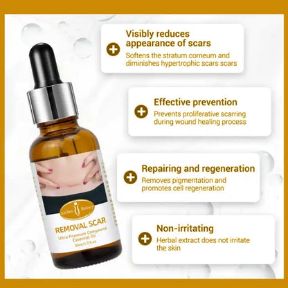 Removal Scar Ultra Premium Compound Essential Oil - Vitalizes Skin Cells Counteracts Aging Repair Scars Remover - Aichun Beauty