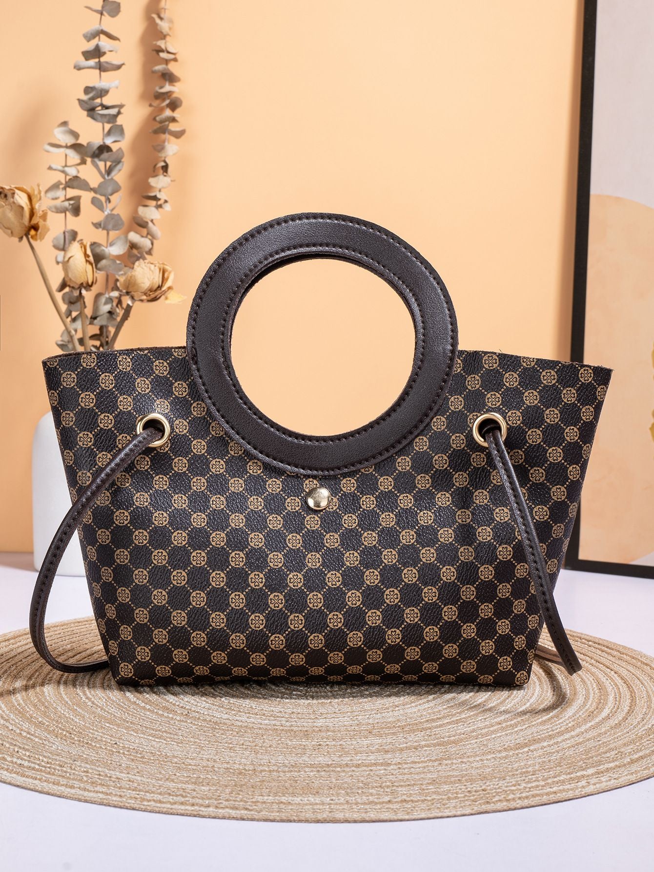 Fashion foreign handbags basket bag small niche all-in-one crossbody bag