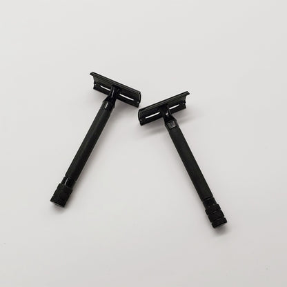 Double Edge Classic Mens Shaving Mild Hair Removal Shaver It With Small Brush Adjustable Safety Razor