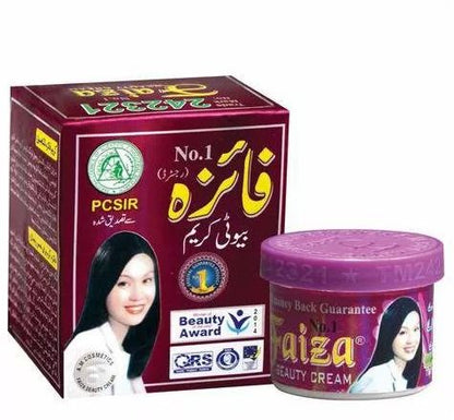 3 Pack Faiza Skin Care Set (Cream + Lotion + Soap) Combo Anti-Aging Cream Kit Fade Sun Spots & Discoloration Refine Skin Texture Reduce Wrinkle Formation Skin Care Set 3 in 1