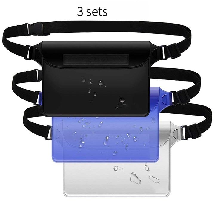 Waterproof Mobile Phone Storage Bag For Swimming Rafting Diving - Keep Your Phone Safe and Dry Waterproof Swimming Bag Ski Drift Diving Shoulder Waist Pack Bag Underwater Mobile Phone Bags Case Cover