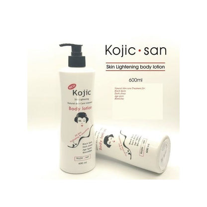 Kojie San Kojic Acid Lotion - Nourishing & Skin Brightening Body Lotion with Rosehip, Shea Butter & Vitamin E Body Lotion for Flawless Even Skin Tone - 500ml