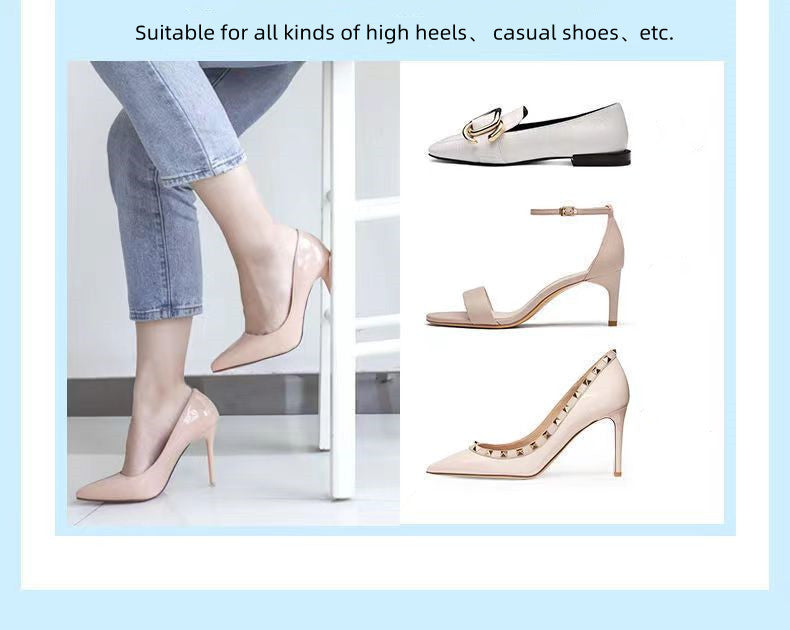 Women Insoles For Shoes High Heels Cushions Anti-wear Adjust Size Protector Sticker Pain Relief Foot Care Shoes Care