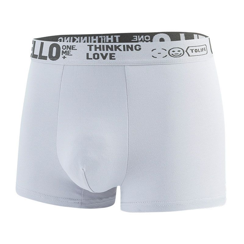 4Pcs Men's underwear Men's Boxer Briefs Cotton underwear backing Bacteriostat Youth shorts Underwear