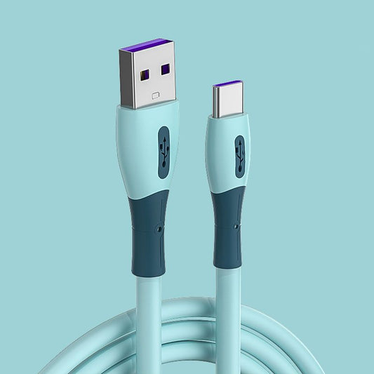 TYPE-C Data Cables Liquid silica gel charging cables Fast Charging data line For Android Phone Charger Cable High quality USB Data Cables
