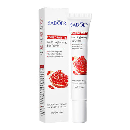 SADOER 18PCS Skin Care Set Red Pomegranate Gifts Set Moisturizing Face Brightening Lotion + Face Toner + Face Cleanser + Face Serum + Face Cream + Eye Cream + 10PCS Face Masks + Hand Cream + Lip Balm