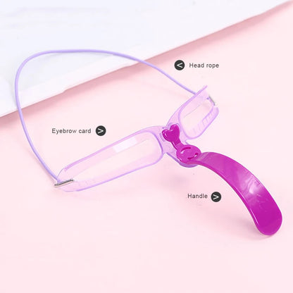 8PCS Eyebrow Shaper Makeup Template Eyebrow Grooming Shaping Stencil Kit DIY Eyebrow Template Reusable 8 in1 Eyebrow Shaping