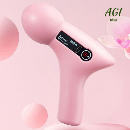 2024 Mini Vibration Massage Gun Rechargeable Wireless, Electric Massager Gun Muscle Relaxation Massager Promote Blood Circulation Professional Fitness Portable Electric Fascia Gun