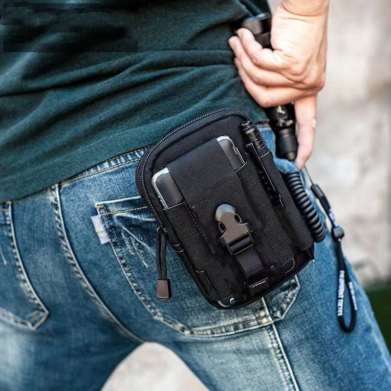 Mens Mini Waist Bag Packs Fashion Belt Fanny Pack Waist Bags Pouch Backpack Tactical For Travel Outdoor Sport