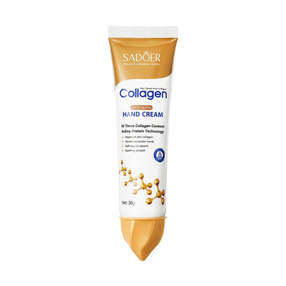 2 IN 1 SADOER Collagen Anti Aging Face Cream + Collagen Hand Cream - Anti Wrinkles And Fine Lines, Intensive hydration, Anti-aging, Brighten skin tone, Acne fade/ repair essence, Contains collagen